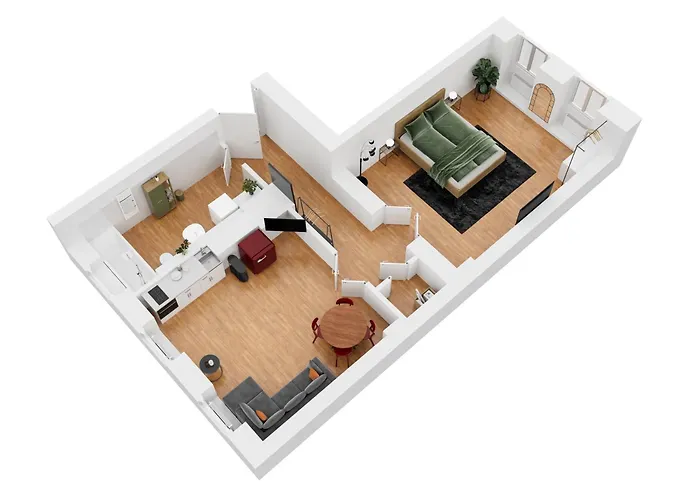 Stylische Altbauwohnung Zentral In Kreuzberger Kiezlage