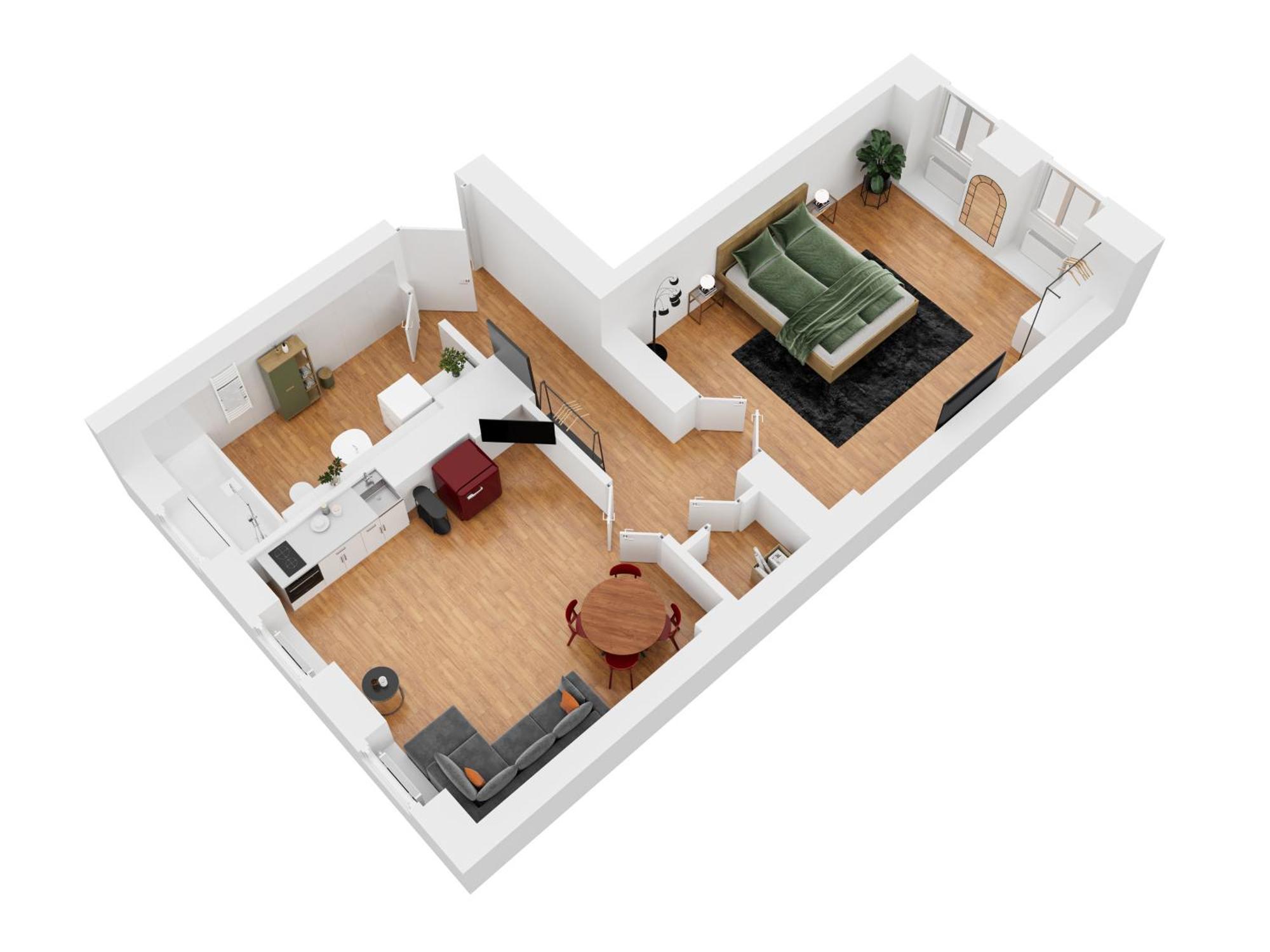 Appartement Stylische Altbauwohnung Zentral In Kreuzberger Kiezlage